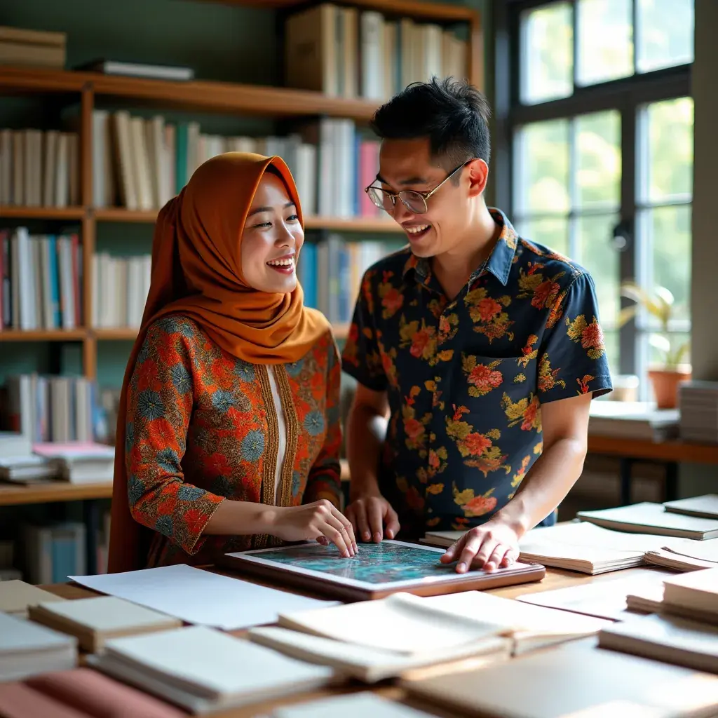 Professional team collaboration